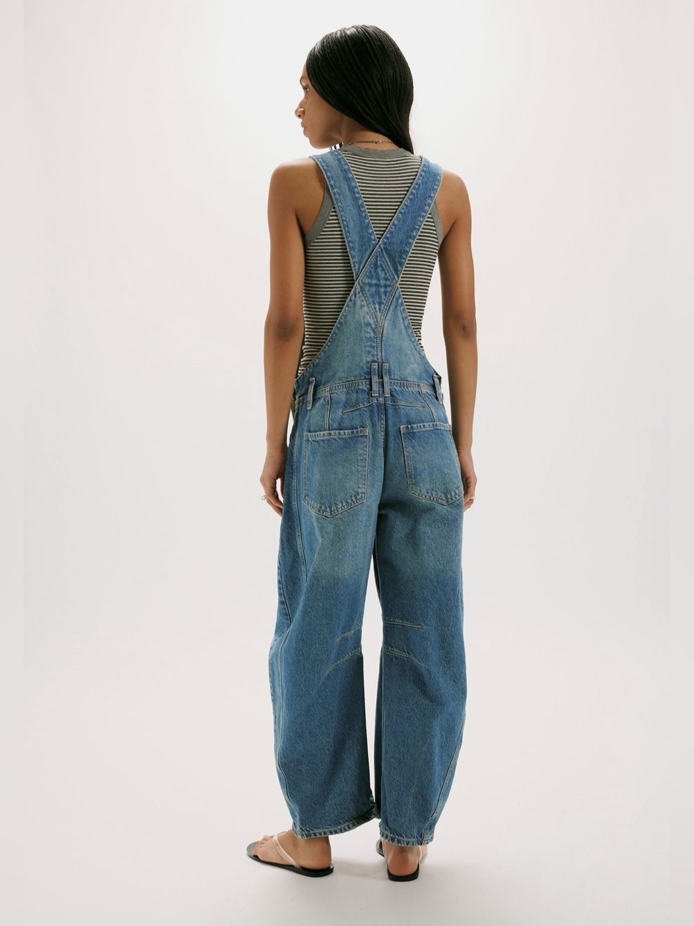 We The Free Good Luck Barrel Overalls - Picture 3 of 8